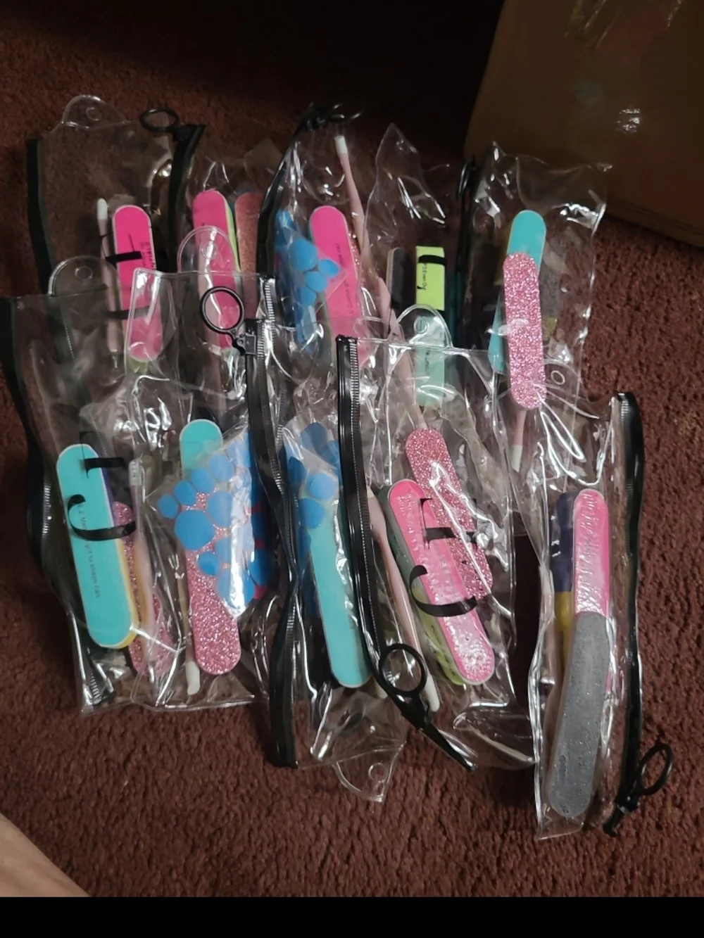10 Sets - Nail Care Kits - Party Favor - Bachelorette - Spa Day - Birthday